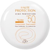 Resim Avene SPF 50 Renkli Güneş Koruyucu Compact Krem Fondöten 10 gr - Sable 