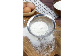 Resim Un Süzgeci Sıvı Süzgeci Paslanmaz Çelik Süzgeç 10 cm 