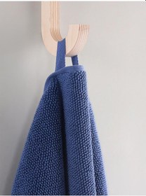 Resim Cotton %100 Banyo Havlusu 70x140 Cm Royal Mavi 