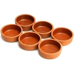 Resim Emr Sütlaç Kabı - Toprak Fırın Güveç 6'lı 11 cm 