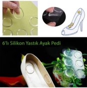 Resim Hediye Paketim Parmak Koruyucu Silikon Yastık Ayak Pedi Altı Adet Ayakkabı Vurmala 