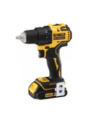 Resim Dewalt DCD708D2T-QW 18V 1.5 Ah Çift Akülü Kompakt Kömürsüz Akülü Darbesiz Matkap 