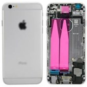 Resim iPhone 6G Uyumlu ( A1549 , A1586 ) Dolu Kasa Beyaz 