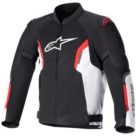 Resim Alpinestars Ast V2 Air Yazlık Korumalı Motosiklet Montu Siyah - Beyaz - Kırmızı 