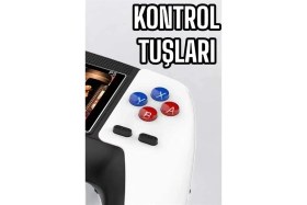 Resim Gültekin Gamepad 520 Retro Oyunlu Taşınabilir El Konsolu Atari 