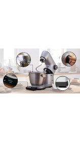 Resim Bosch MUM9YX5S12 Optimum Mutfak Robotu Gri 