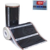 Resim Rexva Xica Dijital Termostatlı Halı Altı Karbon Film Isıtıcı 50 x 80 CM 