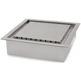 Resim Copart 35 Cm Kare Büyük Alev Burner Bacasız Şömine 