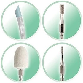 Resim Pro Reveal Man3000 Manikür Ve Pedikür Seti, 12 Parça, Led Işıklı Uç, Gri/beyaz 6998 