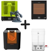 Resim Phrozen Mega 8K S MSLA 3D Yazıcı Mega 8K S + Wash Mega S + Cure Mega S + Pump & Fill 