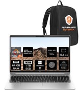Resim HP ProBook 455 G10 R5 7530U 64GB RAM 1TB SSD 15.6'' FHD W11HOME Dizüstü Bilgisayar & PER4 ÇANTA 