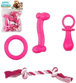 Resim Pawise - 198 - Puppy Life Oyuncak - Csmo-tex - Seti Pembe 