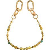 Resim Gilded Tide Altın Kaplama Zirkon Taşlı Çanta Süsü – LuxCharm (Bag Charm) | Happyangels 