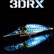 Resim XBRAIDED 3D Minnow Balıkçılık Yemi - Uzun Menzilli, Yüzen & Batan Yem, Levrek için, Yansıtıcı Güneş Işığı Parlaması, Dayanıklı PVC Malzeme 