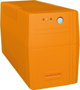 Resim Lion X 650 Va Line İnteractive Ups 1-7Ah Akü Kesintisiz Güç Kaynağı Makelsan