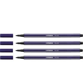 Resim Stabilo Keçe Uçlu Boya Kalemi 1 MM Koyu Mavi 68/22 