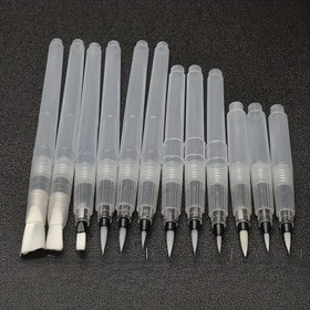 Resim 12/24 parça Sulu Boya Fırça Kalemi Seti, Kullanımı ve Su Dolu Fırça Kalemleri Doldurması Çok Kolay, Sulu Boya Kalemleri, Başlangıç Seviyesi İçin Suda Çözünebilen Renkli Kalem 