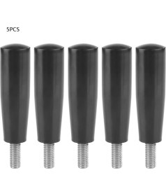 Resim Creatorally 5 Adet Diş Açma Makinesi Yedek Aksesuar Aleti Döner Bakalit Saplı M6 * 50 (Yurt Dışından) 