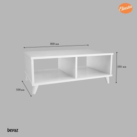 Resim Modilayn Raflı Orta Sehpa Ofis Sehpası Salon Sehpa 