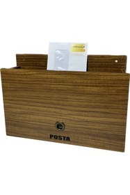 Resim Mimoza Ahşap Posta Kutusu 