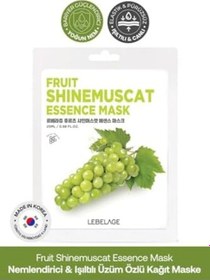 Resim Muskat Üzümü Kağıt Maske Lebelage Fruit Muscat Mask 