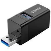 Resim Orico MINI-U32-BP 3 Port Genişletilmiş Mini USB 2.0 HUB Siyah 