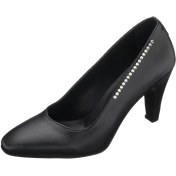 Resim Costo Shoes AYS7986 Siyah Deri Topuklu Özel Seri Kadın Stiletto 