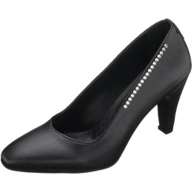 Resim Costo Shoes AYS7986 Siyah Deri Topuklu Özel Seri Kadın Stiletto 