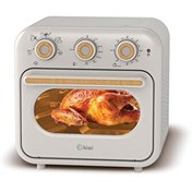 Resim Kiwi 360° Derece Dönüş Sistemli 16 Lt Geniş Kapasiteli Zamanlayıcılı Yağsız Retro Fritöz KAF-5556 