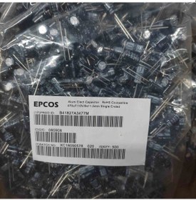 Resim B41827a3477m 470uf 10v Kondansatör 59 Adet 