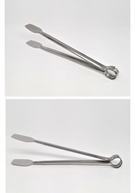 Resim Paslanmaz Mutfak Maşası - 27 Cm Mangal Barbekü Maşası 