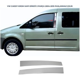 Resim Ebal Otomotiv VW Caddy Krom Kapı Direği 2 pcs P.ÇELİK 2004-2015 Arası 