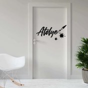 Resim Gmwax Atölye Odası Için Kapı Dekor Tasarımı Duvar Özel Yeni Sticker, Çıkartma 