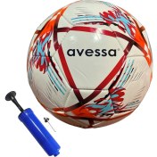 Resim Avessa FT-150 3 Astar Makina Dikişli Futbol Topu 338 gr No.5 Halı Saha Maç Topu + Top Pompası 