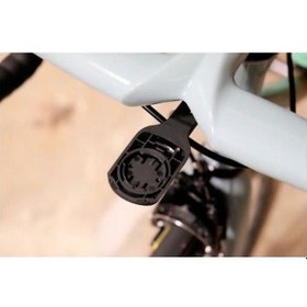 Resim Wahoo Elemnt Bolt Two Bolt Out Front Mount Bisiklet Yol Bilgisayarı Tutucu Siyah 