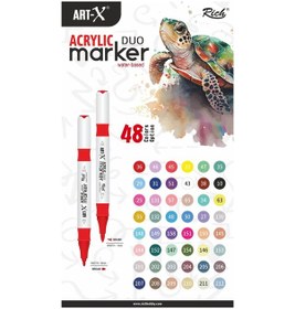 Resim Art-x Akrilik Marker Çift Taraflı Kalem No:158 