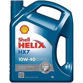 Resim Shell Helıx Hx7 10W40 4Lt Apı Sn Shell Helix Hx7 10W-40 2021 