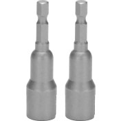 Resim Seeppitous 2pcs Güç Kanadı Somun Sürücü Seti, Yuva Kanadı Somunları Matkap Bit Soket Anahtarı Araçları Seti, 1/4 Inç Hex Shank Matkaplar Panel Somunları Vidaları Göz C Kanca Cıvatası (Yurt Dışından) 