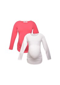 Resim Luvmabelly Myra2305_2308 Hamile Tshirt Seti 