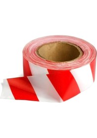 Resim MFK 500 Metre Çok Amaçlı Emniyet Şeridi Kırmızı Beyaz x 10 Adet 