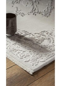 Resim By Özer Halı Bej Renk Yeşil Bordürlü Klasik Empera Halı Taboo Plus Rosin Salon Halısı Çok Renkli 