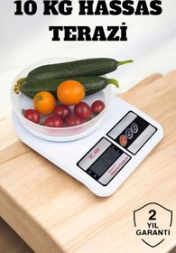 Resim HALL BREATHE Kompakt ve Kolay Kullanımlı Çok Renkli Mutfak Tartısı 