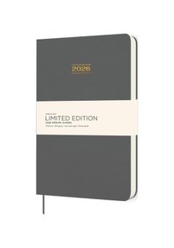 Resim Keskin 2026-17 24 Ciltli Limited Edition Günlük Ajanda - Gri Gri 