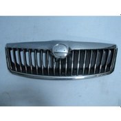 Resim 2010 - 2012 Skoda Octavia Ön Panjur Nikelaj Kaplamalı (Iç Petekleri Siyah Dışı Nikelajlı) (Bfn) (Oem NO:1ZD853651GDNF) 