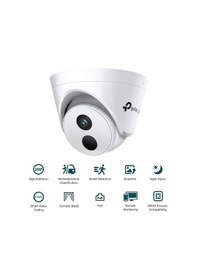 Resim Tp-lınk Vıgı C420ı 2.8mm 2mp 2.8mm 30mt H265+ Ir Dome Ip Kamera 