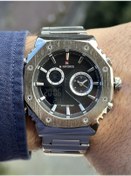 Resim Naviforce Yeni Ürün Çelik Kasa Ve Kordon Spor Şık Erkek Kol Saati Metalik 