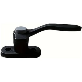 Resim Sunshine011 1 Adet Siyah Karavan Cam Kolu - Dayanıklı Pvc Pencereler İçin Güvenlik Kilidi, Ergonomik Tutuş, Kolay Montaj, Kamp Ve Karavan Güçlendirme 