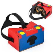 Resim Pazly Devaso Nintendo Anahtarı İçin Lcd/oled Vr Gözlük Oluklu Kağıt + Elastik Kumaş + Sünger Sanal Gerçeklik Gözlüğü Kullanışlı Kılıf, Pratik Set 