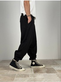 Resim Erkek Siyah Spor Şalvar Coc2501 Siyah 