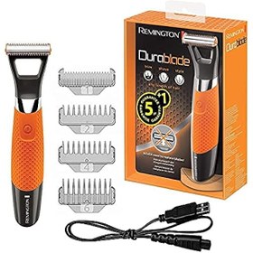 Resim Remington Sakal Düzeltici Durablade , Tıraş Bıçağı 0,2 mm + 4 Geçmeli Tarak, Islak ve Kuru Kullanım, Lityum Pille Kablolu Kullanım, Kablo + Elektrik Fişi Dahil USB Şarj İşlevi MB050 